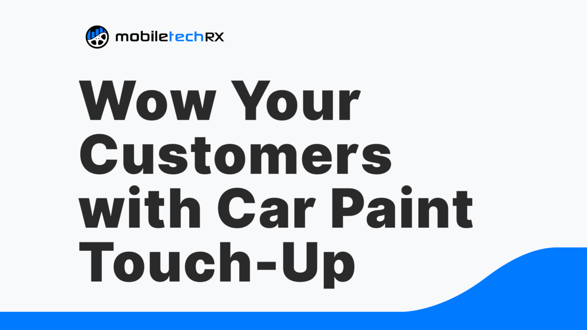 5 quick paint touch-up tips for car care businesses - Professional  Carwashing & Detailing